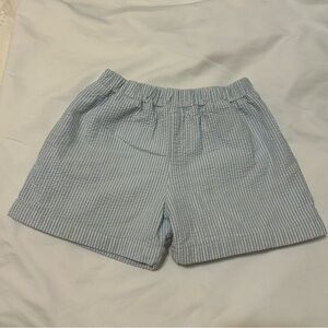 The Beaufort Bonnet Company boys 4T Light Blue and White Striped Shorts